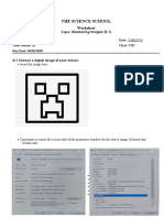 The Science School: Worksheet