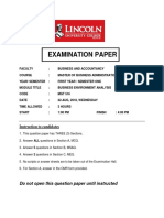 Examination Paper: Do Not Open This Question Paper Until Instructed