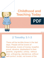 Ch. 3 Childhood and Teaching Today
