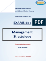exam-management -strategique