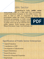 Public Sector: Undertaking (PSU) Is A Term Used For A Government