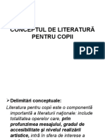 Conceptul - Literatura - Copii