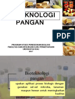 Bioteknologi Pangan