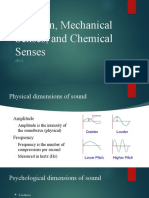 Audition, Mechanical Senses, and Chemical Senses