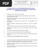Fire Alarm System SOP Guide | PDF | Safety | Occupational Safety And Health