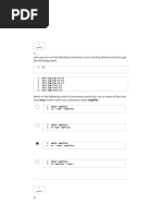 Working With Unix Quiz