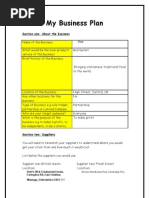 Business Plan Template