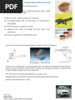 Fundamentals of Machine Design