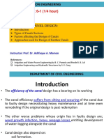 6-1-Earthen Channel Design