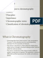 Chromatography Lecturer