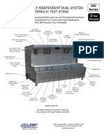 Completely Independent Dual System Hydraulic Test Stand: 930 Series