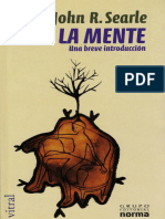 Searle, La Mente PDF