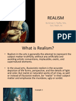 Realism: by Group 1 Taufiq, Yola, Suci, Faqih, Ira