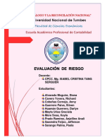 Evaluacion de Riesgo Exposicion