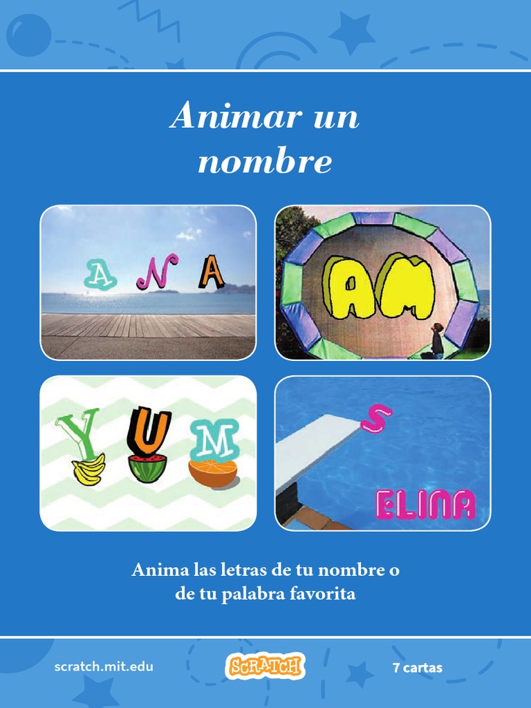 Scratch Guia Imagenes Didactica Español PDF | PDF | Artes del Lenguaje ...