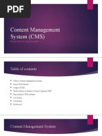 Content Management System (Tamzid Nijam)