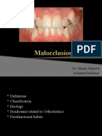 malocclusions different