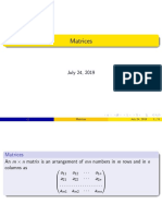 Matrices