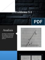 Problema 3.1 (1) Mecanica