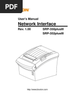 Network Interface: User's Manual