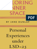 Jane Dunlap - Exploring Inner Space - Personal Experiences Under LSD-25 PDF