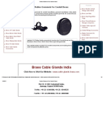 Brass Cable Glands India: Rubber Grommets For Conduit Boxes