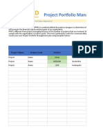 Free PMBOK Project Management Excel Download