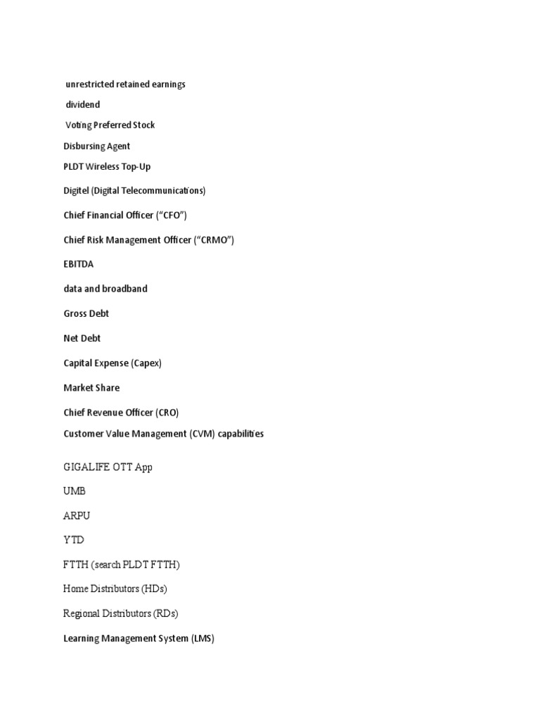 Unrestricted Retained Earnings | PDF