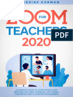 Zoom For Teachers 2020 - A Complete Guide To Learn Zoom Cloud Meetings For Video Webinars, Live Stream, Conference and Classroom Management PDF