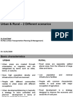 Urban & Rural - Lecture 3
