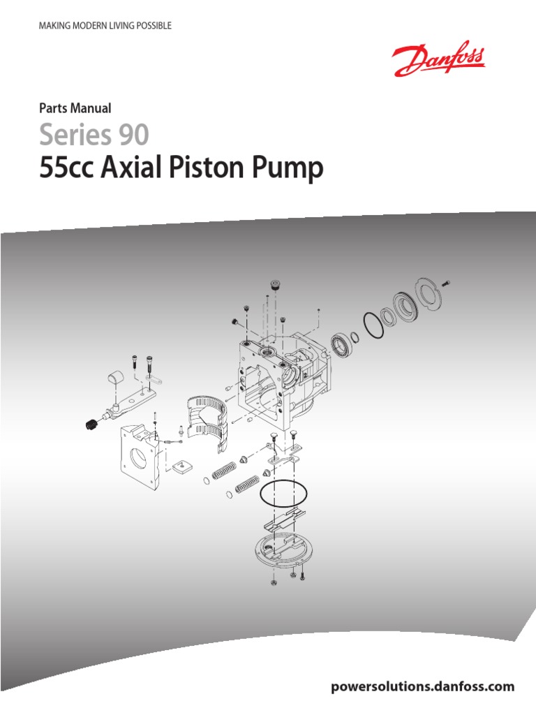Series 90: 55cc Axial Piston Pump | PDF | Pump | Piston