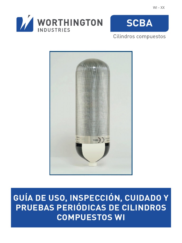 Composite Cylinder Manual Spanish PDF Epoxy Aluminio