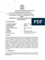 1, Syllabus Metodología de La Investigación Cientifica UNMSM FIEE