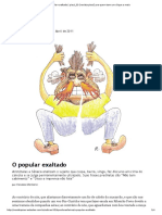 Popular exaltado analisado por Aristóteles e Sêneca