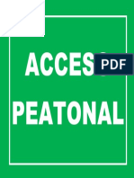 Acceso Peatonal PDF