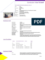 CV Taaruf PDF