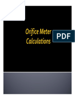 Orifice Meter Calculations PDF