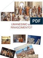 Umanesimo e Rinascimento PDF