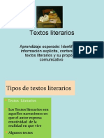 PPT Textos literarios.ppt
