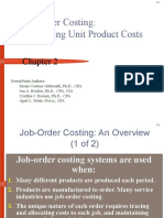 Job-Order Costing: Calculating Unit Product Costs