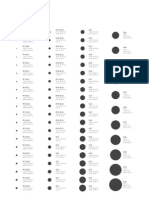 ____ Table of Sizes _____