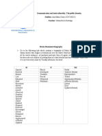 Communication and Interculturality: The Public Domain. Student: Ana María Casas (2019238013) Teacher: Zulma Rocio Buitrago