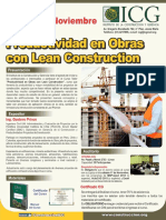 Productividad en Obras Con Lean Construction