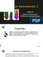 Tema 2 - Análisis de Estructuras Estáticamente Determinadas