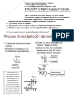 5°quintotaller Matemáticas Grado Quinto PDF