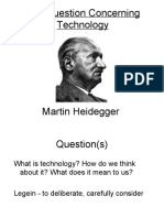 The Question Concerning Technology by Martin Heidegger