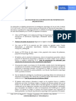 Procedimiento Solicitud Autorizacion de Intervencion Arqueologica