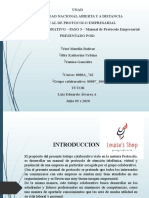 Paso 3 - Manual de Protocolo Empresarial - Trabajo Colaborativo