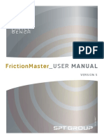 FrictionMaster User Guide
