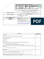 Topic/Lesson Name Freedom of The Human Person Content Standards Performance Standards